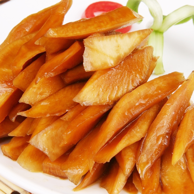 Shanghai Guangming Village Big Restaurant sauce radish radish dried radish skin appetizer cooked food pickles pickled radish