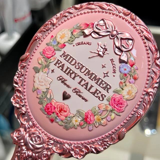 Flower Knows Swan Ballet Midsummer Night Series Air Cushion Comb: Ultra-Stylish, Lightweight, Fluffy, Anti-Static