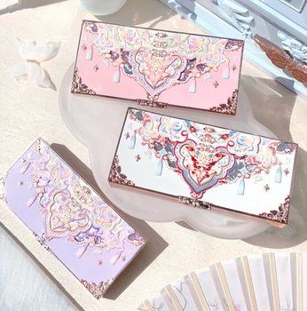 Flower Knows Butterfly Cloud Shoulder Series Six-Color Eyeshadow Palette Matte Fine Earth Tones Shimmering Pearlescent