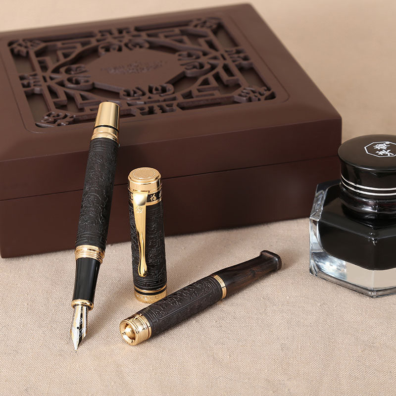 HERO hero pen 2189 Fu official 18K gold pen limited collection gift-grade gift gift box set business adult high-end office gift set