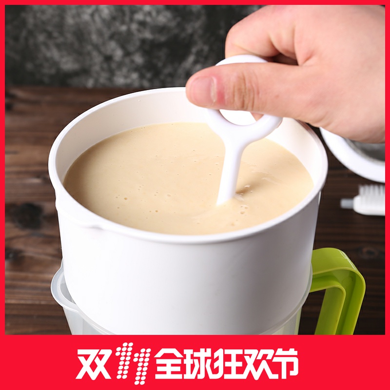 Soymilk juice filter slag-separating artifact Jiuyang mesh sieve fine mesh colander
