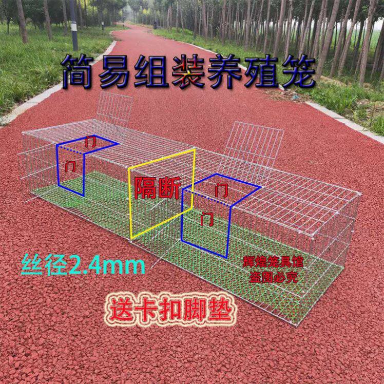 Dragon Cage Fence Extra Cage Dutch Pig Pig Dragon Rabbit Pet Rabbit Farmer with Rabbit Breeding Cage