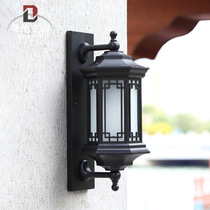 Courtyard lamp OUTDOOR WATERPROOF GARDEN VILLA LARGE DOORWAY VERANDA GANGWAY BALCONY EXTERNAL WALL LAMP CHINESE RETRO WALL LAMP