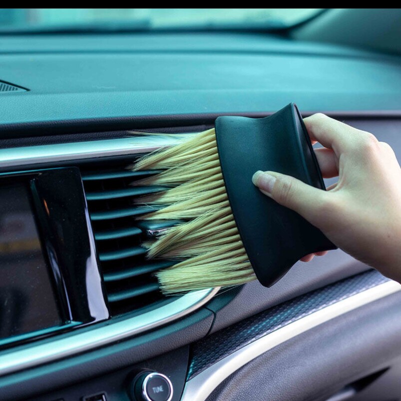 Yellow Hair Interior Details Brush 3 only Filled Air Callout Wind Inner Decorated Edge Stitch Brush Wash Car Wash Brush Interior Tools