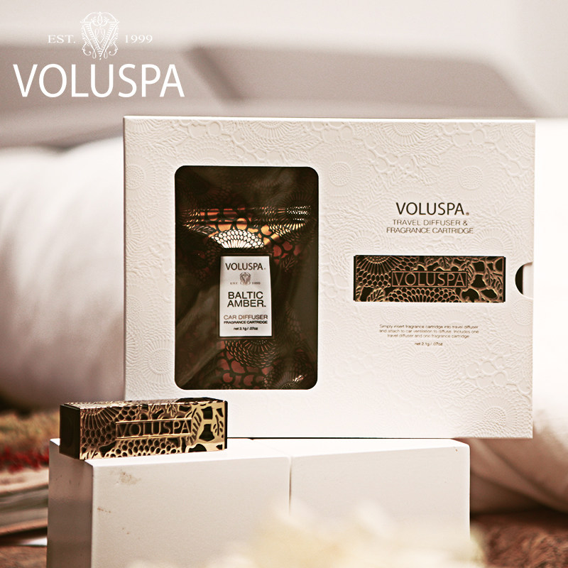 American VOLUSPA on-board incense smoke Aroma Durable Light Scent of the wind Aroma Cars Perfume Gift Boxes
