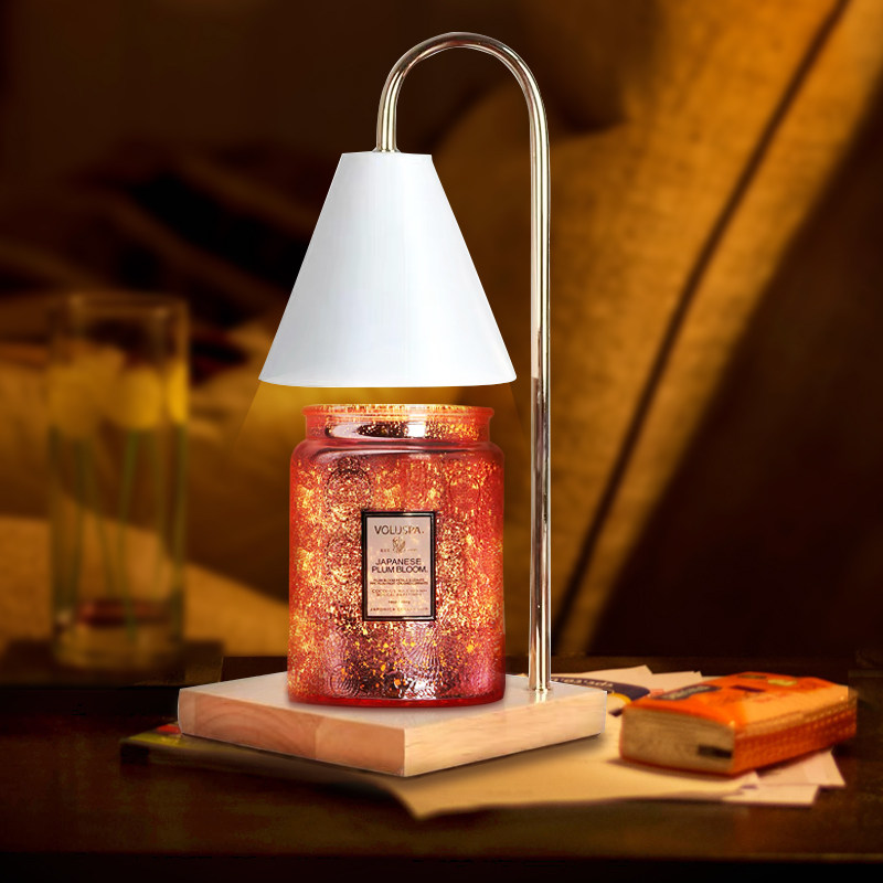 Aromatherapy candle melting wax lamp voluspa melting candle lamp dimming candle holder melting wax lamp bedroom decoration table bedside lamp - Taobao