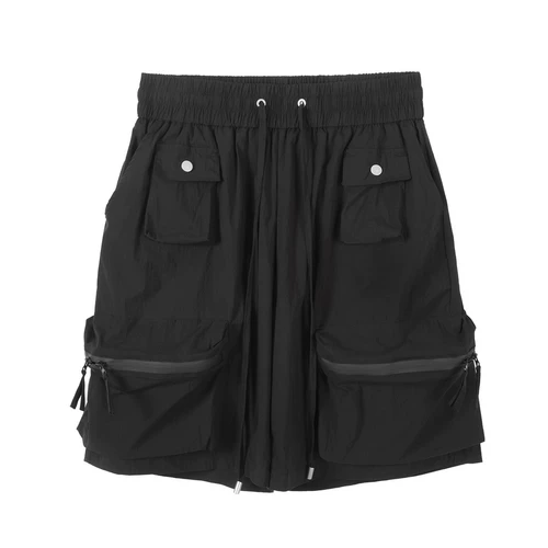 Эластичные нейлоновые шорты в стиле хип-хоп, в американском стиле, свободный крой