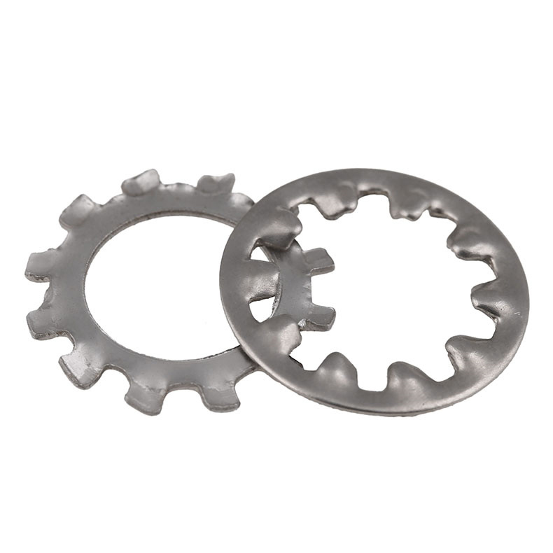 304 stainless steel outer tooth inner tooth anti-slip gasket round chrysanthemum meson metal anti-loose washer M3M4M5M8M10