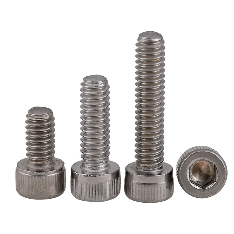 American 5 16-18 teeth 3 8-16 teeth socket head cap screws 304 stainless steel UNC screws factory direct sales