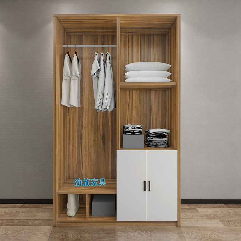 Hotel furniture wardrobe custom manufacturer combination simple combination apartment with wall cabinet whole house customization
