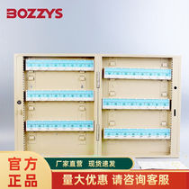 BOZZYS integrated key management box industrial energy isolation steel galvanized wall-mounted key cabinet in various specifications
