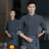 Catering Chef Work Одежда для семи четверти рукава с коротки