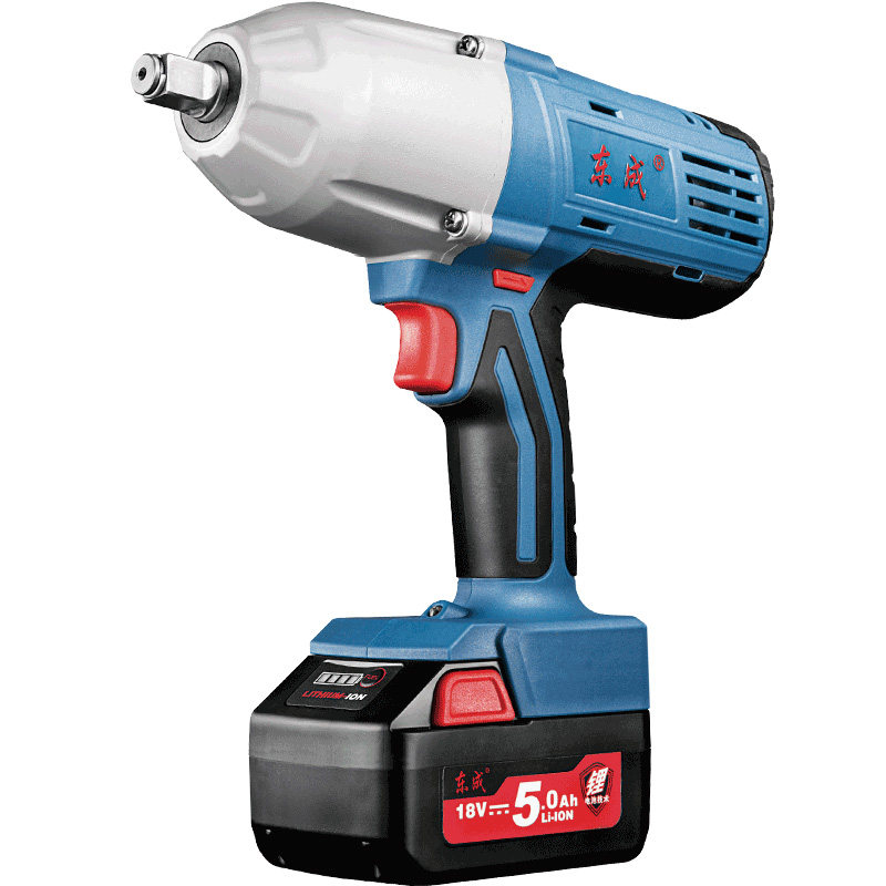 Dongcheng 18V Charging Wrench DCPB20F Scaffolding Installation screw 5 0Ah large capacity battery