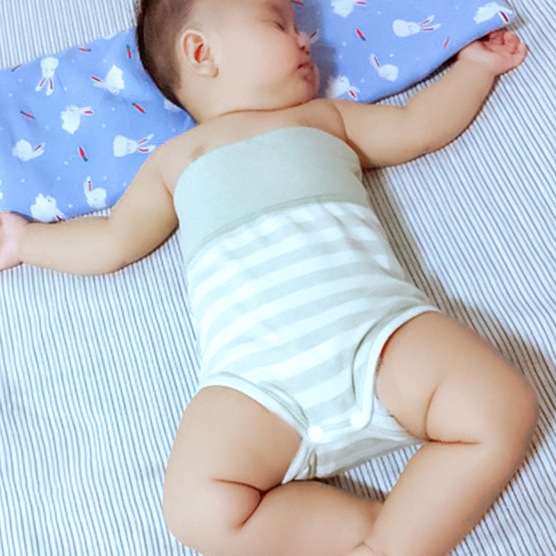 Newborn baby autumn and winter care belly button baby sleeping with tummy protector Anti-cool belly circumference spring autumn wrap belly belly