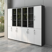 Minimalist modern office furniture cabinet wood with lock office cabinet glass door information Archives storage cabinet