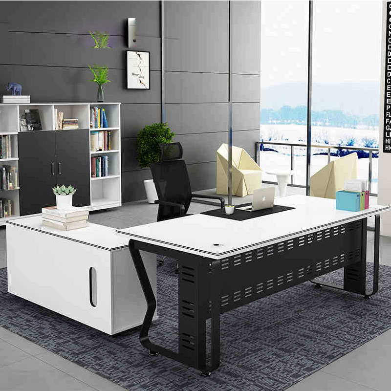 Office Supervisor Working Position Single Desk Chair Portfolio Owner Desk Manager Table Minimis Modern