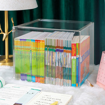 Book storage artifact bookshelf childrens picture book storage rack acrylic picture book storage box can be placed a4 can be superimposed