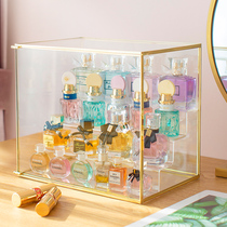 Perfume storage box rack display rack cosmetic box desktop girl heart blind box perfume box storage dustproof transparent