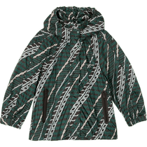 Jiangnan Buyi childrens clothing windbreaker new style loose hooded jacket personalized and fashionable for boys and girls jnbybyjnby