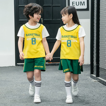 Kindergarten Garden Suit Summer Clothing Children Sportswear Short Sleeve Suit Teacher Customized Summer Class Clothes Elementary School Uniforms