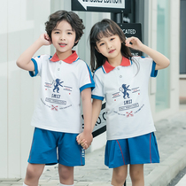 Primary School Uniforms Summer Clothing Short Sleeves New Childrens Clothing Kindergarten Garden Suit Group Clothes Summer Sports Suit Summer Sports Suit Summer Sports Suit Summer Sports Suit Summer Sports Suit