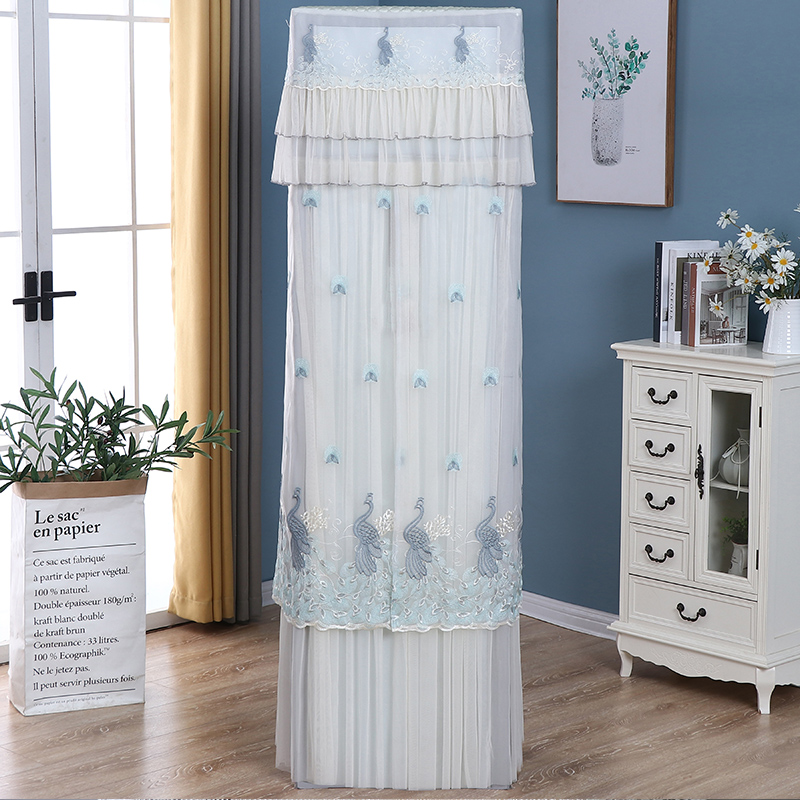 Sansina air conditioner cover dust cover lace living room vertical square rectangular cabinet machine cover does not take air conditioner set