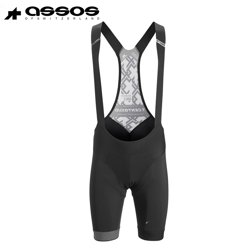 Athos assos CENTO Evo silver standard summer riding suit shorts men's high-play strap memory pad