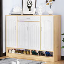 New Nordic shoe cabinet home door large-capacity shoe rack into the home balcony wall multi-layer storage storage porch cabinet