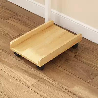 Computer mainframe bracket suspended main casing with brake base home office home mainframe computer tray