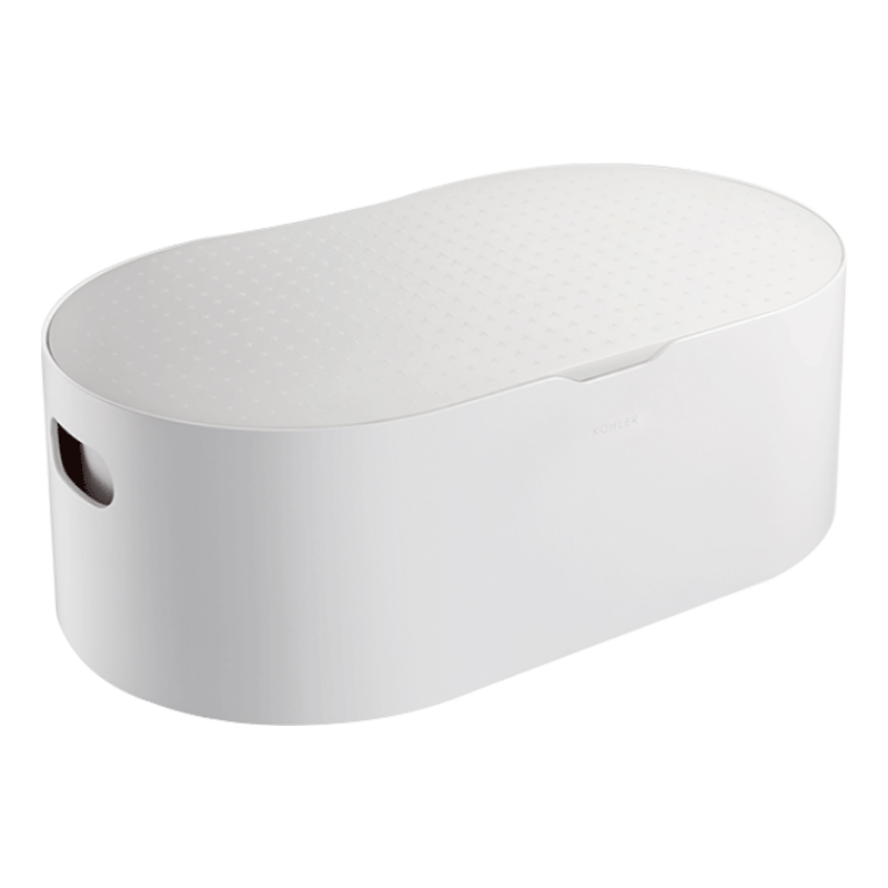 Kohler children's footstool 21936 padded footstool with footrest stepped stool anti-slip with storage little stool