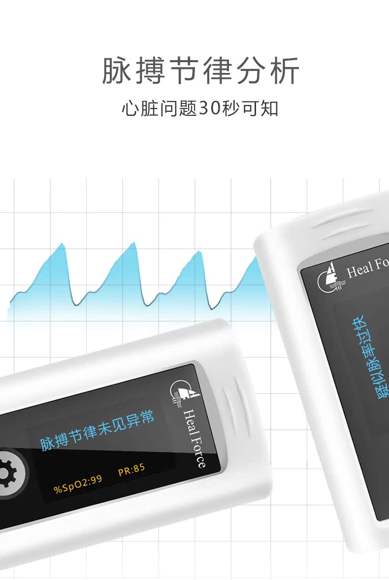 力康 指夹式脉搏血氧仪 图7