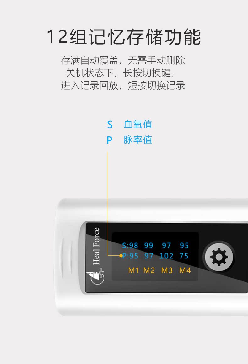 力康 指夹式脉搏血氧仪 图6