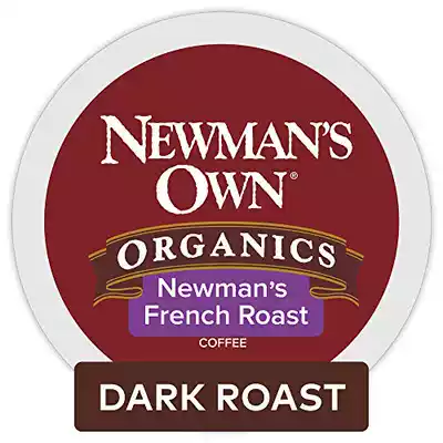 Newmans Own Organics French Roast Coffee 72 Count