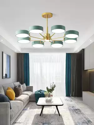Nordic living room lamp chandelier modern simple light luxury style minimalist creative personality household atmospheric lamps dining room lighting
