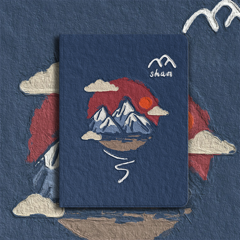 Suitable for ipad protective sleeves with pen slot 2021 new flat computer protection shell 9th daippro book type ipad9 anti-fall 10 2-inch silk thread mini min