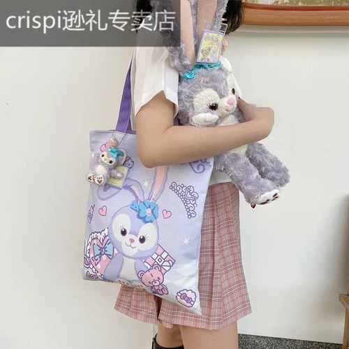 Сумка для учебы, портфель для папок, льняная сумка, тканевый мешок, для средней школы