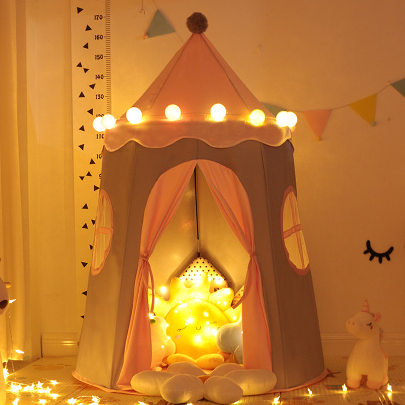 Children Tent Indoor Baby Princess Boy Girl Play Toy House Children's Secret Base Lodge Mongolian Bag