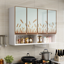 Light Extravagant Kitchen Hanging Cabinet Wall Cabinet Creative Fashion Restaurant Wall Cabinet Nordic Wall Containing Cabinet Closed Art Sensation