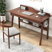 Solid Wood Writing Desk Computer Desk Children Desk Home Desk Study Table And Chairs Simple modern Easy 80cm1m