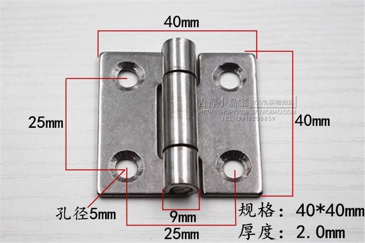 304 stainless steel hinges 6 inch thickened hardware bearing hinge gate hinges to increase heavy overweight mute hinges