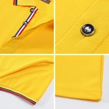 Летняя футболка polo для работы, делается под заказ, с печатью вашего логотипа, короткий рукав