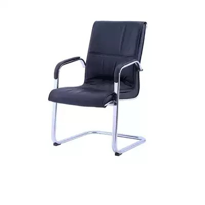 Conference chair Simple leather conference chair office chair reception chair bow office chair