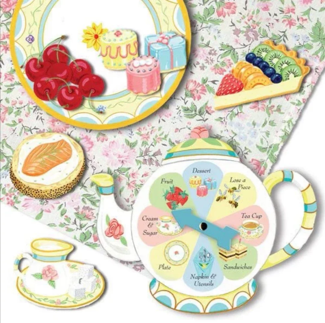 Дневной чай, когнитивная настольная игра, США, английский, тренировка
