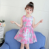 Girldress 2020 mùa hè váy mới 3 trẻ em Hàn Quốc phiên bản của khí nước ngoài bông váy cô gái A-từ váy baby công chúa váy. 