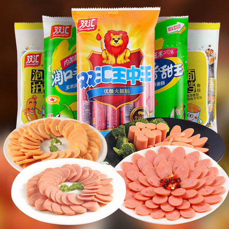 Double Link King Middle Kingdom Fire Legs Intestines Sweet Corn Flavor Sausage Sausage Bubble Noodle Pat 30g * 8 Support 5 Packaging 40 Support-Taobao