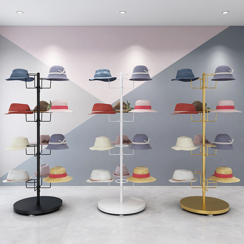Children's hat rack support sun top hat hat display rack helmet hard hat rack special floor display rack for mother and baby shop