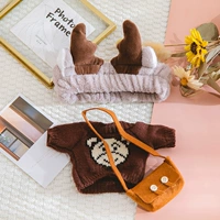 Коричневый оленя рог волосы бух