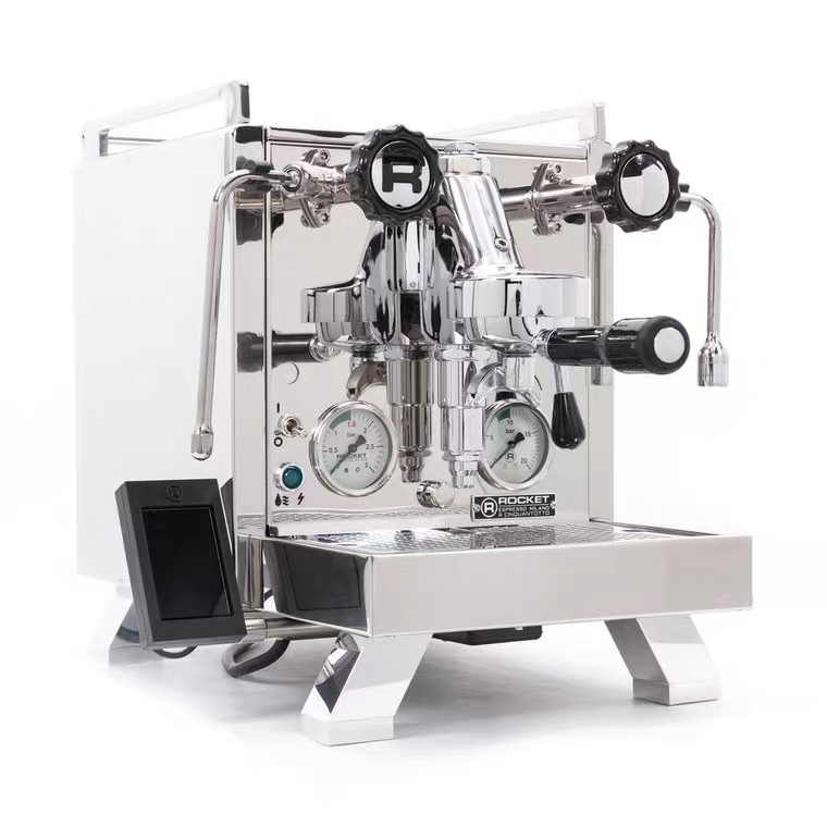 Imported from Italy, Rocket 21 Model Rocket R58 Semi-Automatic Single-Head Coffee Machine with Dual Boilers for Home Use