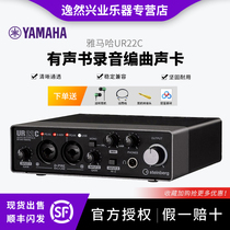 Yamaha 雅马哈UR22C专业电脑直播K歌话筒套装 录音有声书播音设备
