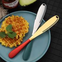 Amazon cross-border baking tools stainless steel butter knife butter knife cheese cheese knife can add logo
